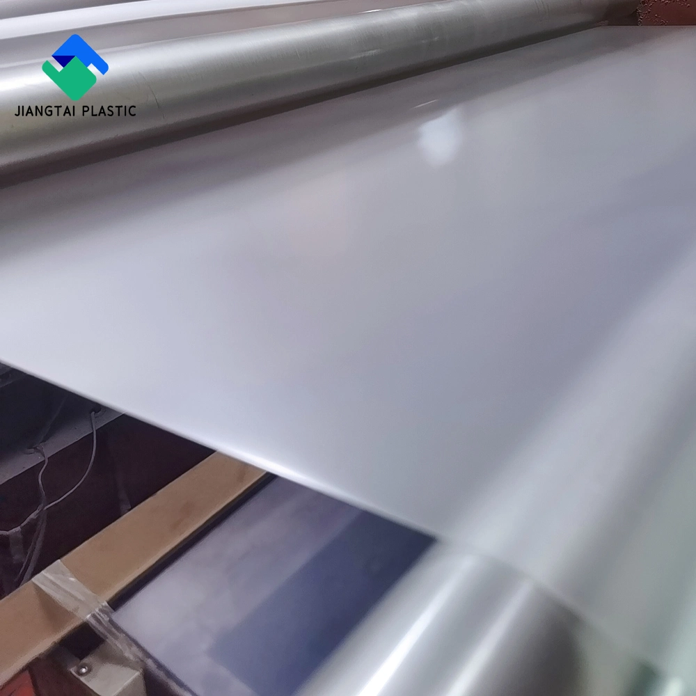 Jiangtai Rigid Offset Printing Vinyl PVC Plastic Sheet Matt White PVC Sheet Roll