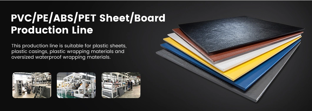 Meetyou Machinery PE ABS Pet Solid PVC Wall Panels Production Line Suppliers Sheet of Clear Plastic Film Production Line China PVC Sheet Production Machine