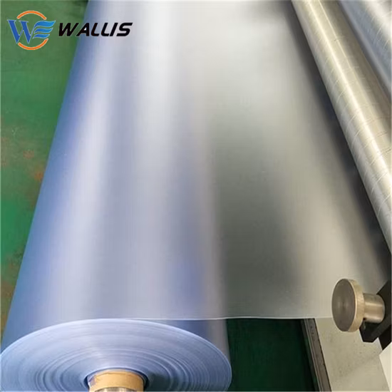Rotolo di pellicola in PVC con fogli di plastica rigida opaca in PVC da 1 mm